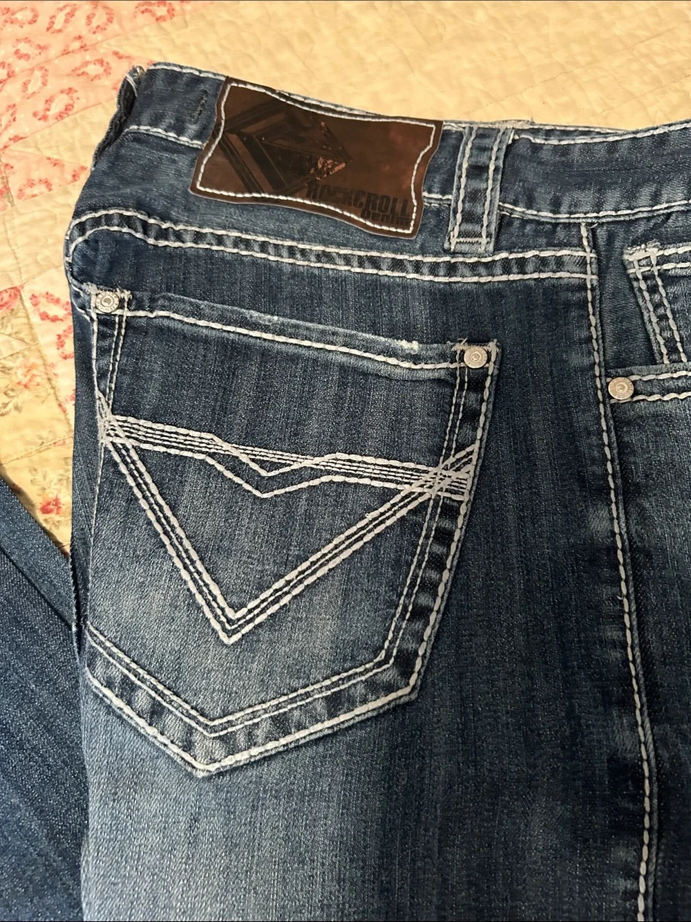 Rock and Roll 30x34 Starched Jeans